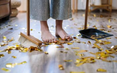 Master bedroom organization & cleaning tips