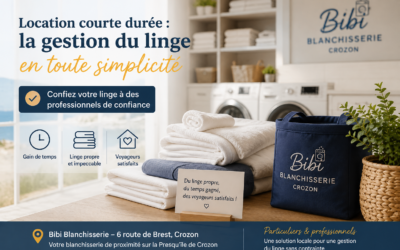 La gestion du linge est l’une des tâches les plus chronophages en location courte durée. Lavage, séchage, pliage et rotations peuvent rapidement devenir un véritable casse-tête, surtout en pleine saison.